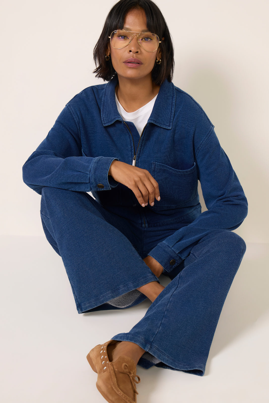 Women's Heritage Knit Denim Jacket