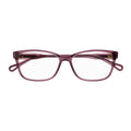 Ch0116O Translucent Deep Plum Cat-Eye Sunglasses