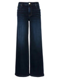 Women's High Rise Wide Leg Jeans In Blue