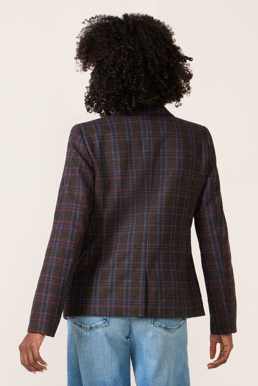 Women's Jackie Plaid Blazer