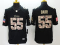 Men's Minnesota Vikings Anthony Barr #55 Black Game Player Jersey1