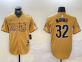 Men's New Orleans Saints Tyrann Mathieu #32 Yellow Player Jersey1