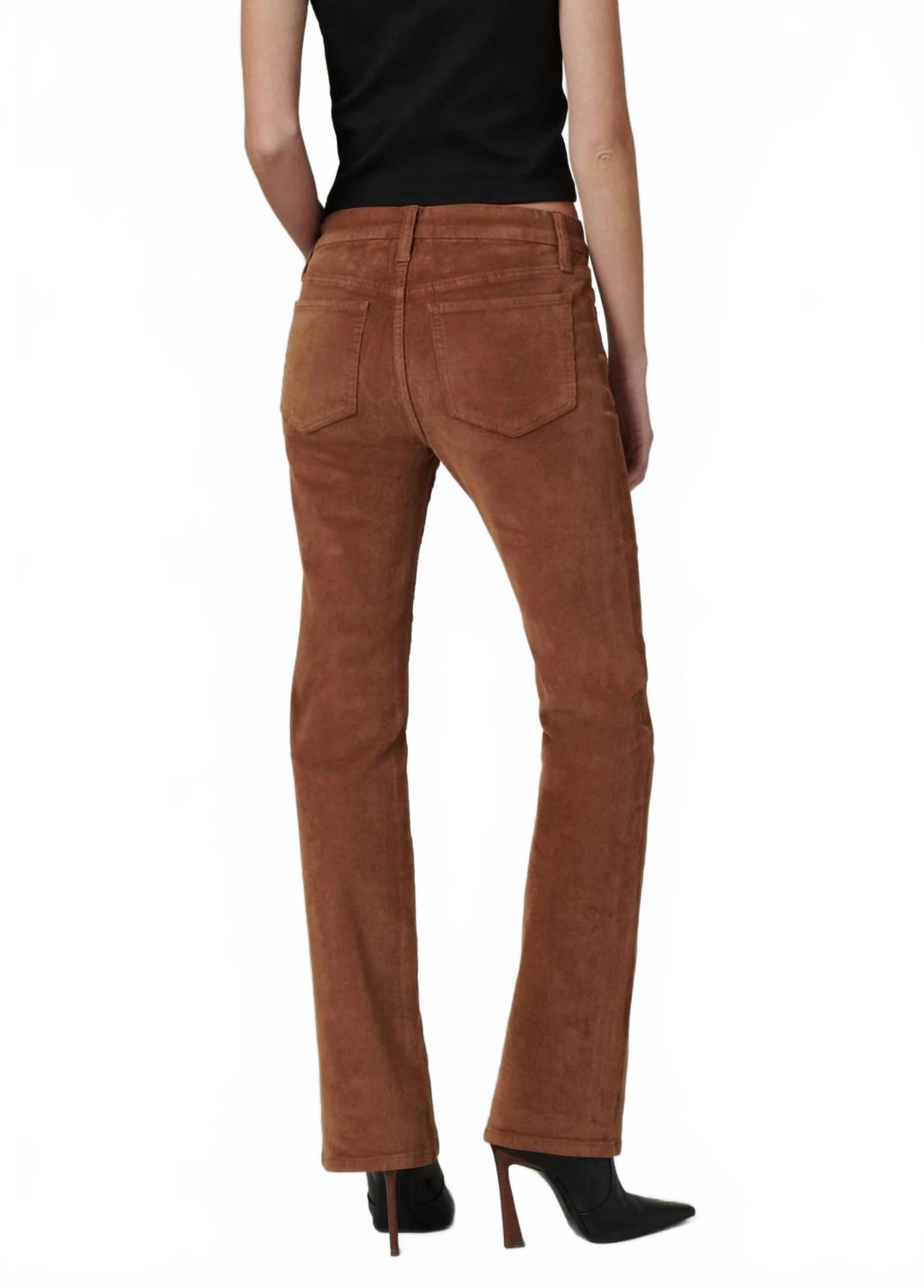 Corduroy Provocateur Bootcut Pants In Brown