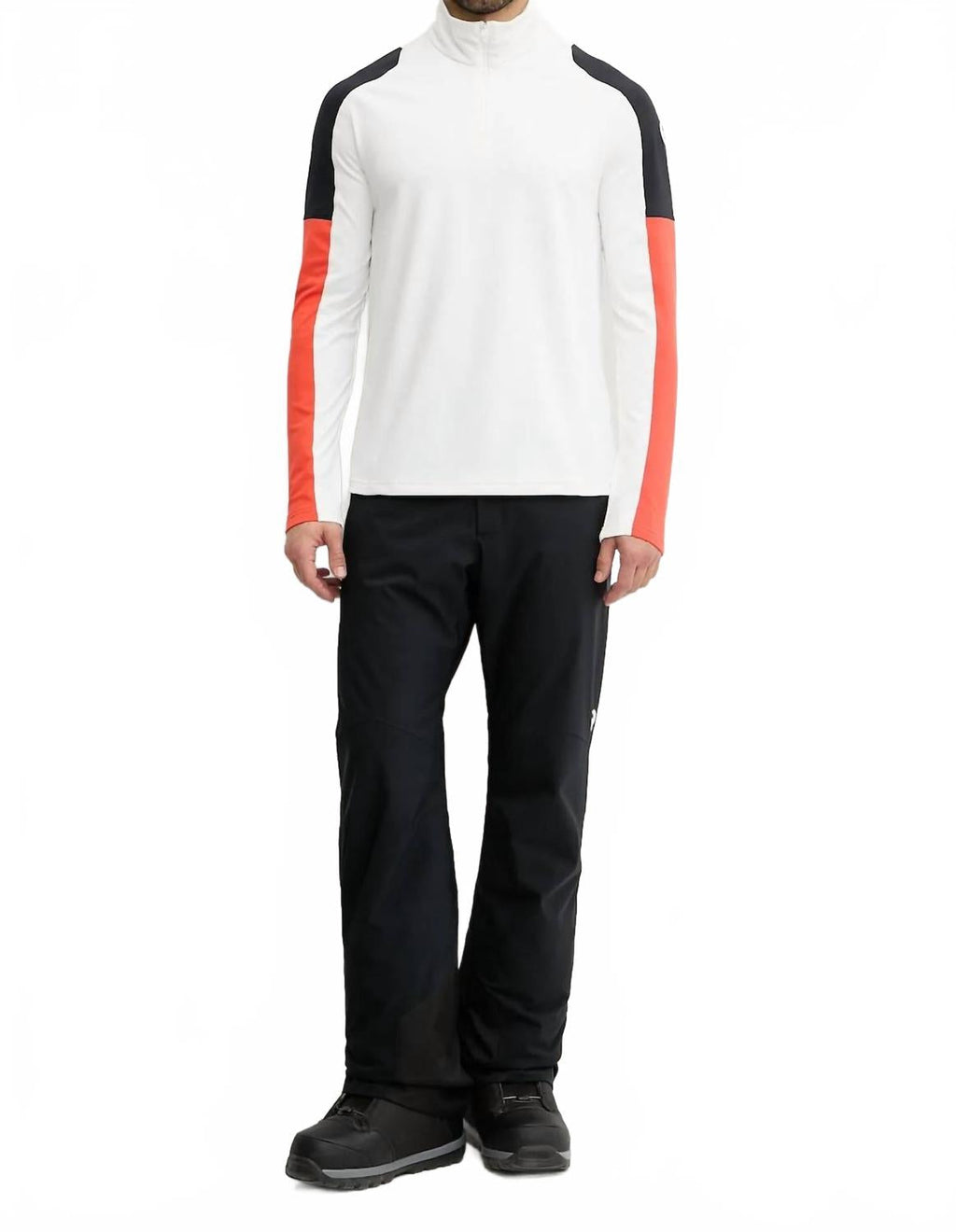 Pravio Thermal Base Layer Top In Neige/marin