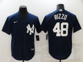 Men's New York Yankees Anthony Rizzo #48 Navy Replica Baseball jersey
