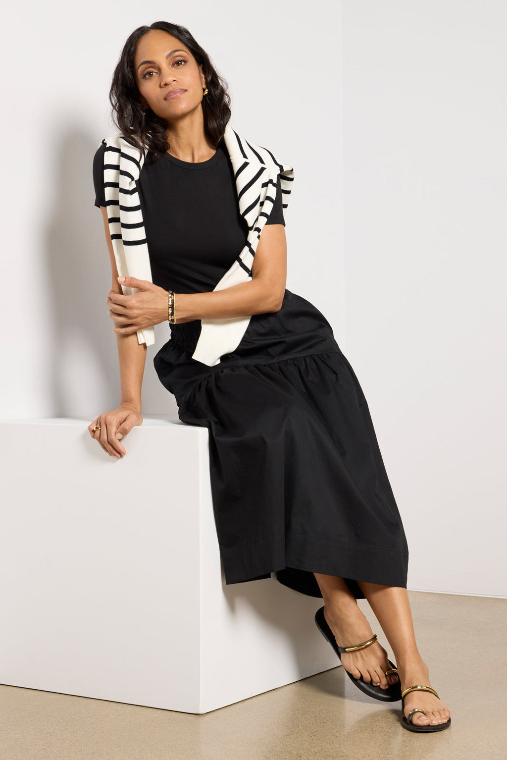 Women's Poplin Prairie Skirt