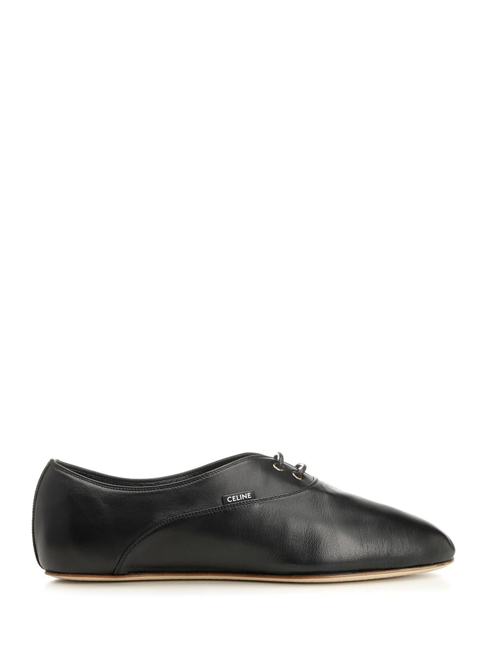 Celine Men Lace-Up Ballerinas In Lambskin