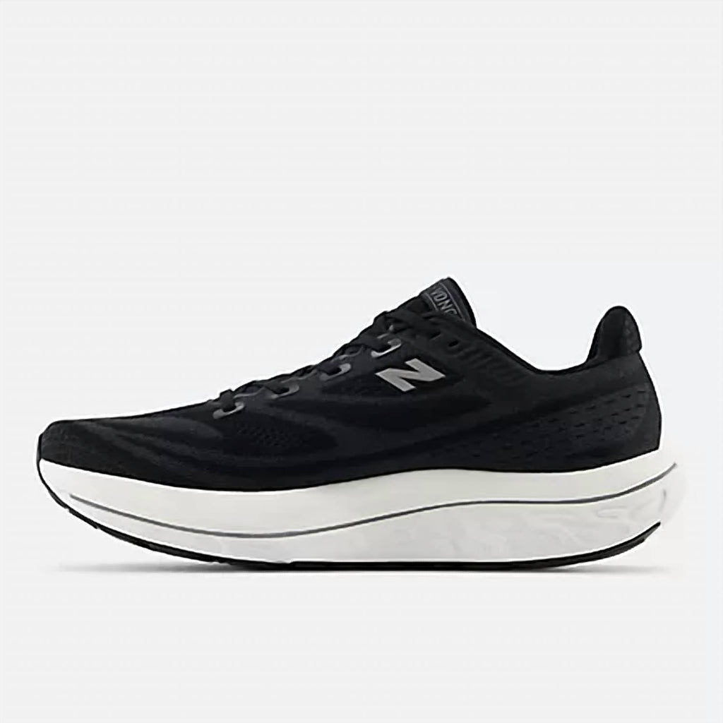 Men's Fresh Foam X Vongo V6 Running Shoes In Black With White