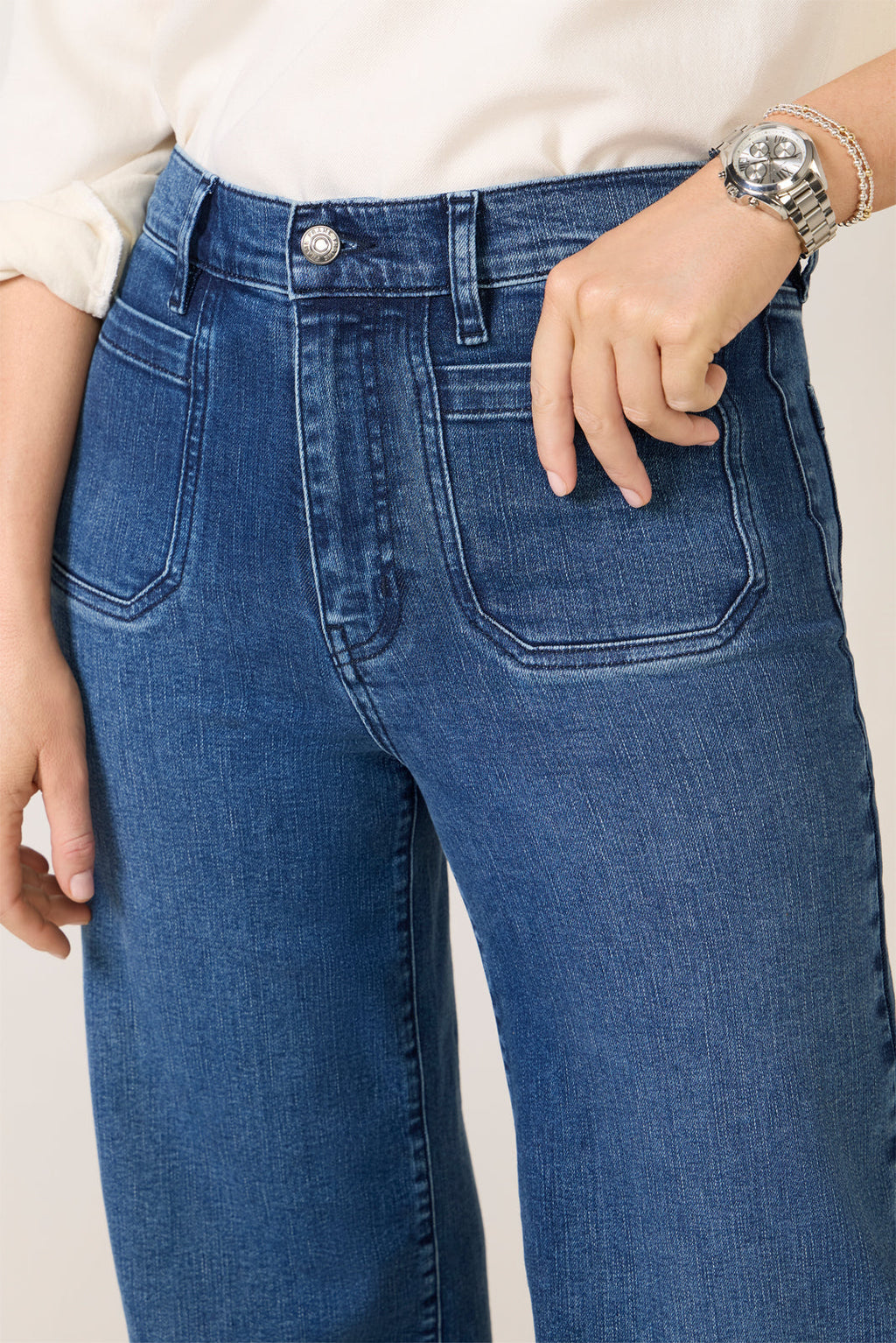 Women's Le Slim Palazzo Modernist Pocket Pants