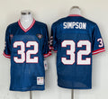 Men's Buffalo Bills OJ Simpson Mitchell & Ness Blue Legacy Replica Player Jersey1