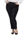 NYDJ Plus Sheri Black Slim Jean