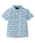 Andy & Evan Mini Palms Button-Down Shirt
