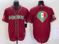 Men's 2023 World Baseball Classic Mexico Red jersey