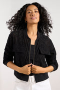 Women's Ryan Eyelet Bomber Jacket