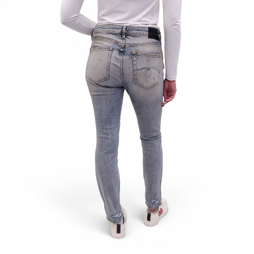 R13 'ALISON CROP' JEANS - SIZE 31