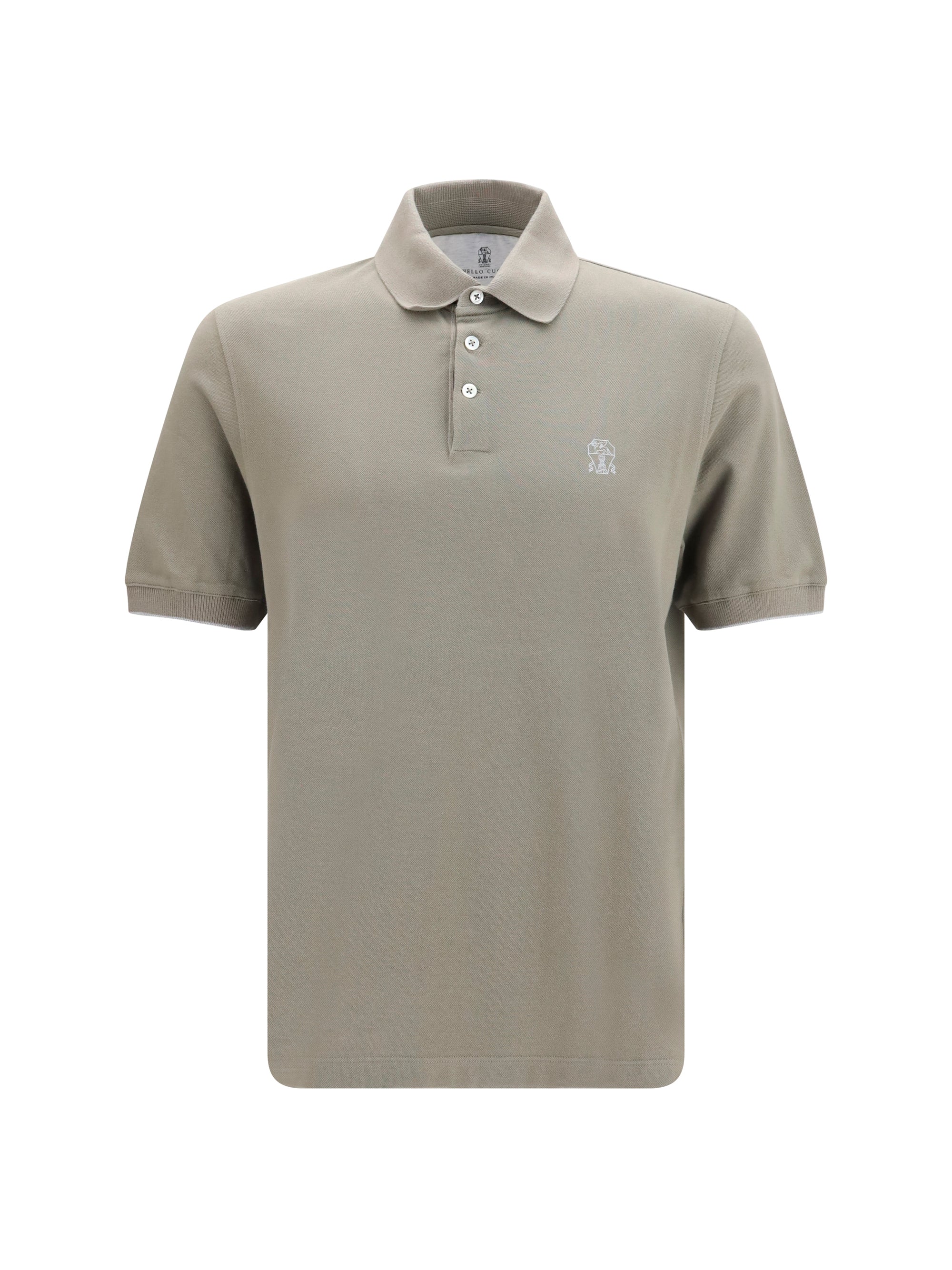 Brunello Cucinelli Men Cotton Polo