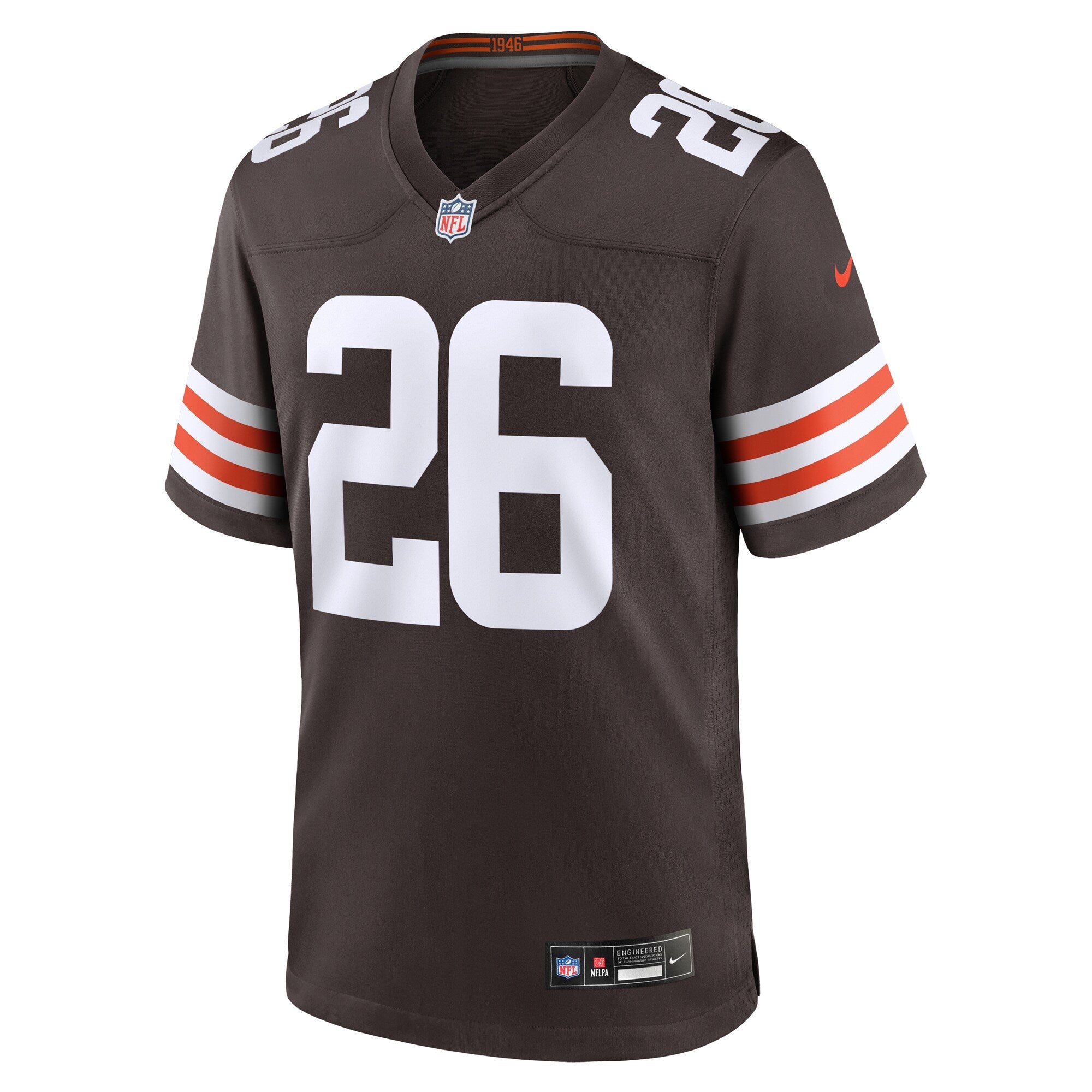 Cleveland Browns Myles Harden Brown Team Game Jersey