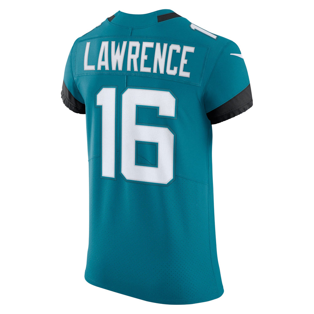 Jacksonville Jaguars Trevor Lawrence Teal Vapor Elite Jersey