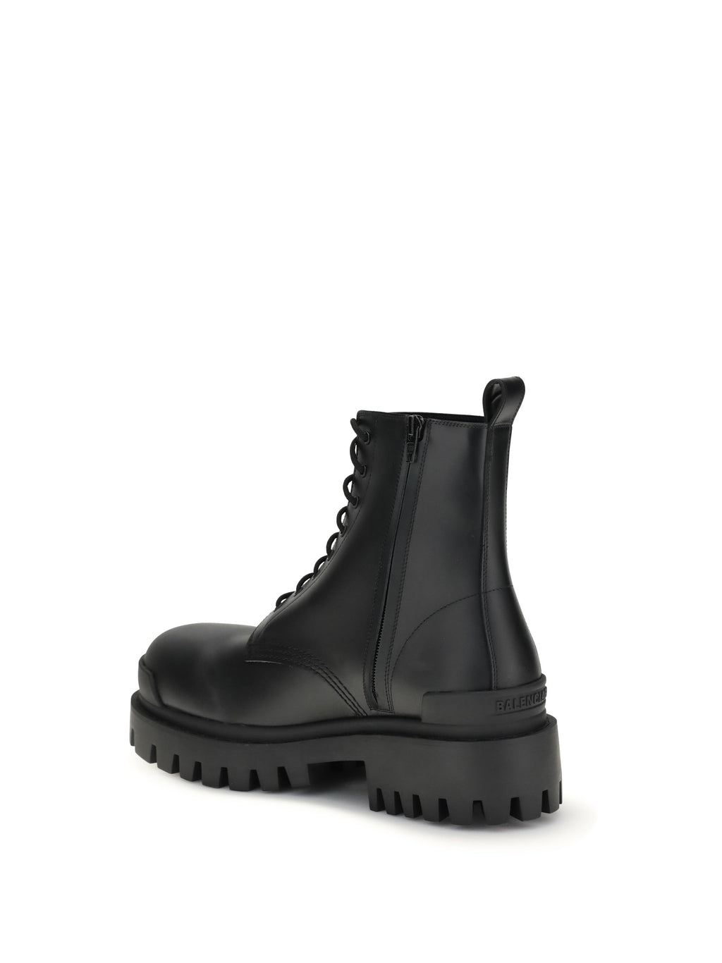Balenciaga Men Strike Lace-Up Boots