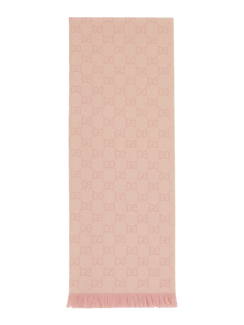 Gucci Women Gg Wool Scarf
