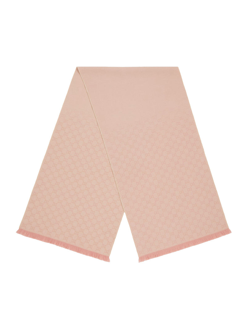 Gucci Women Gg Wool Scarf