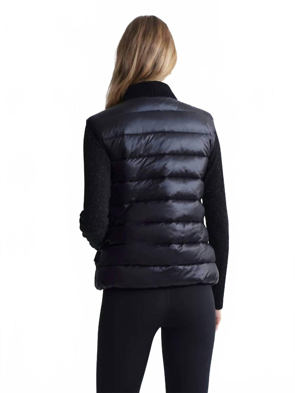 Colwyn Combo Boxy Gilet Vest In Black