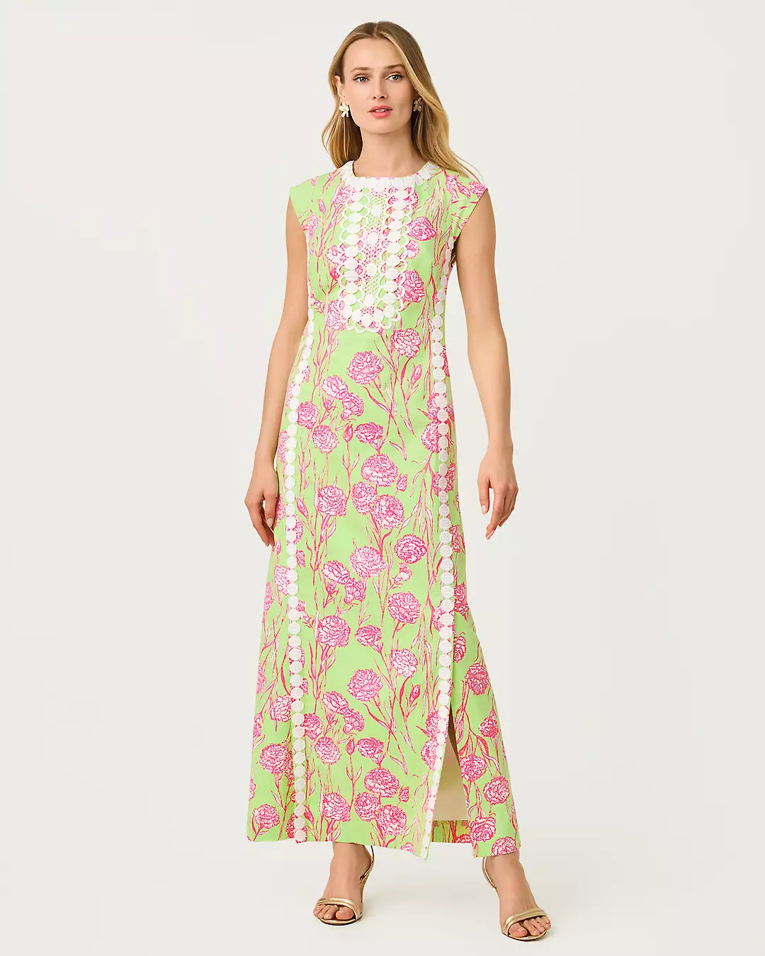 Rosalena Stretch Maxi Shift Dress