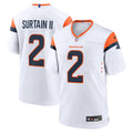 Denver Broncos Patrick Surtain II White Mile High Collection Game Jersey