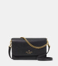 NWT Kate Spade Madison Willow Mini Flap Crossbody Leather Bag In Black