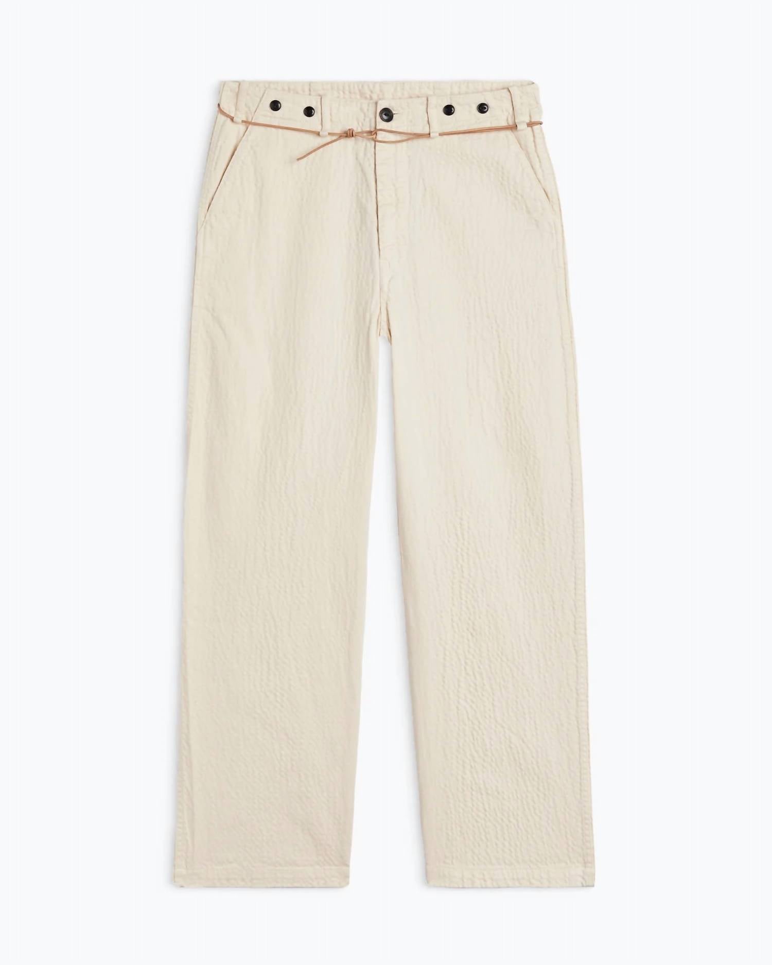 Hemming Pant In Ivory