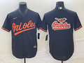 Men's Baltimore Orioles Black Alternate Replica Team Jersey1