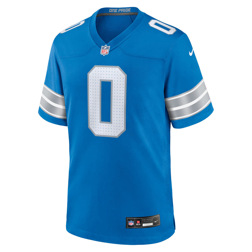 Detroit Lions Jahmyr Gibbs Blue Game Player Jersey