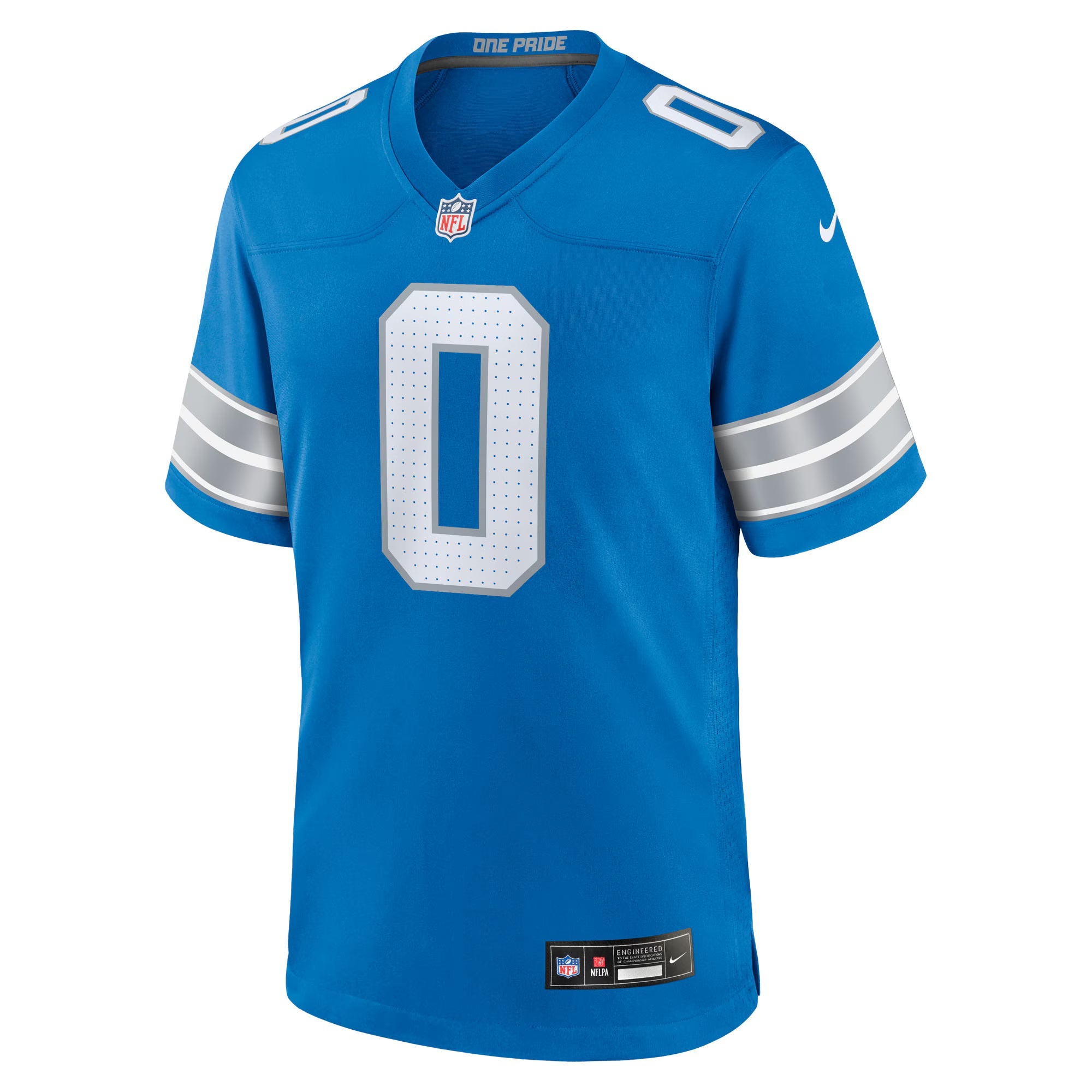 Detroit Lions Jahmyr Gibbs Blue Game Player Jersey