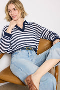 Women's Kimberly Stripe Tipping Pullover