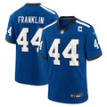 Indianapolis Colts Zaire Franklin Blue Alternate Game Jersey