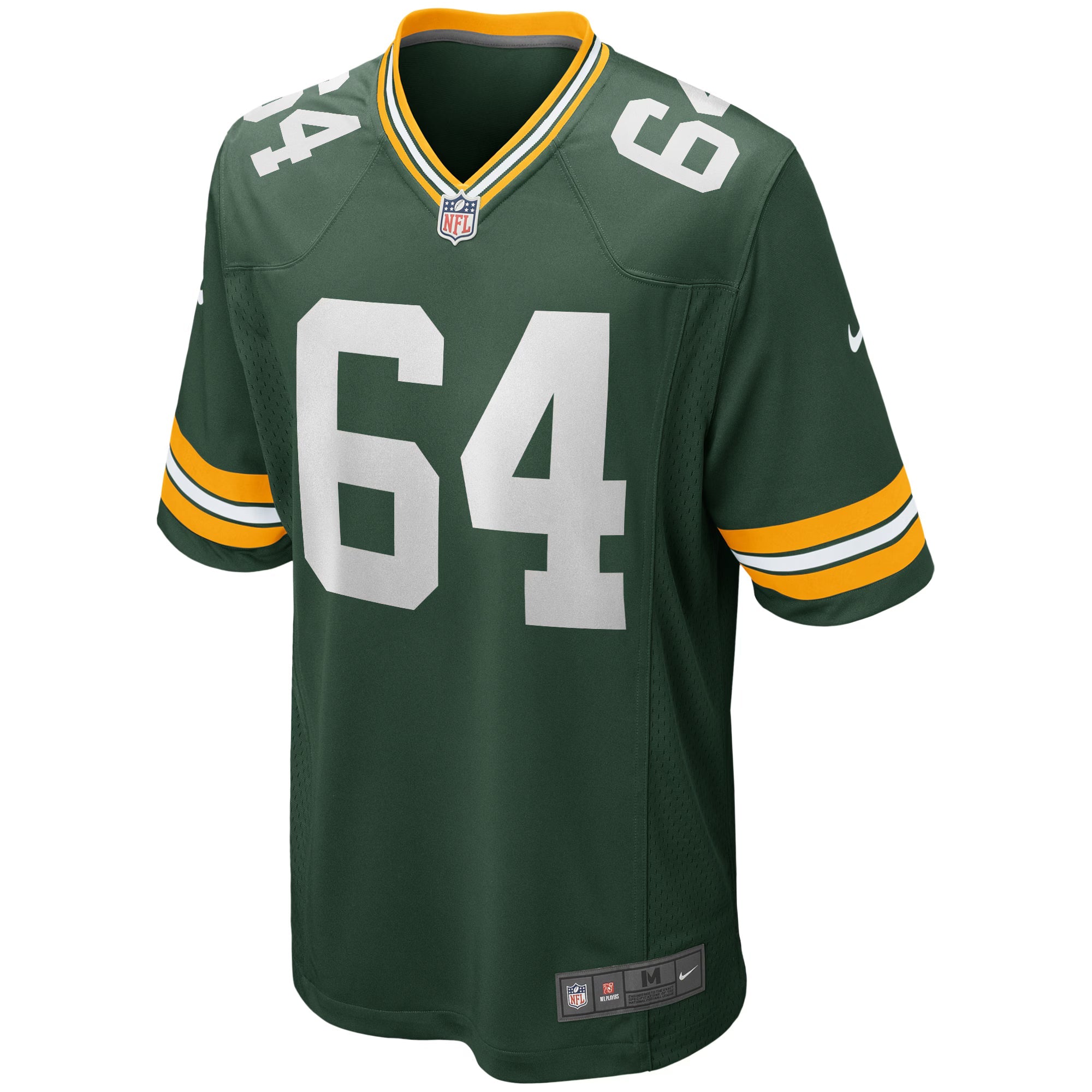 Green Bay Packers Jerry Kramer Green Game Retired Player Jersey