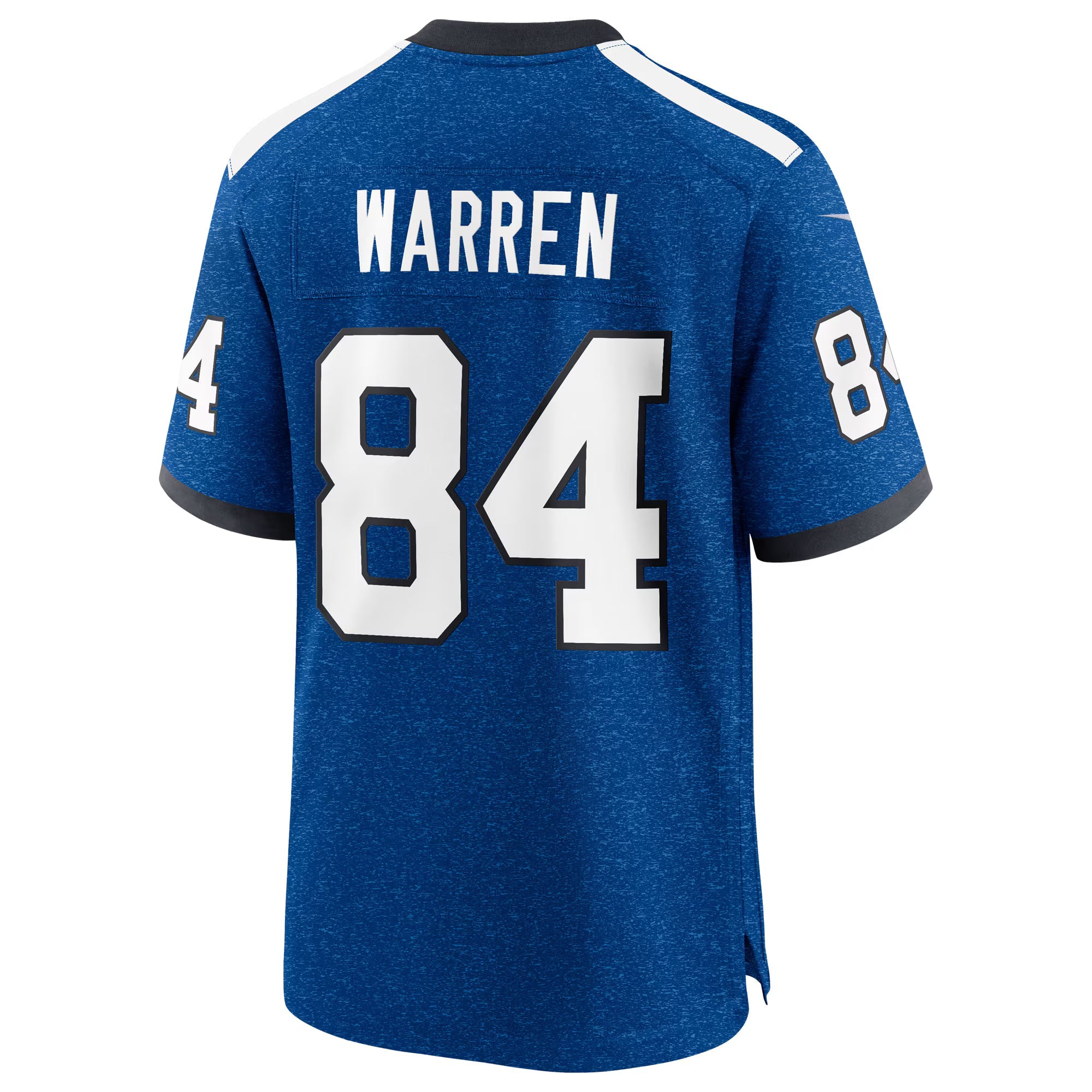 Indianapolis Colts Tyler Warren Heather Royal Alternate 2 Indiana Nights Game Jersey