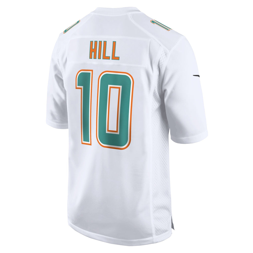 Miami Dolphins Tyreek Hill White Fashion Game Jersey