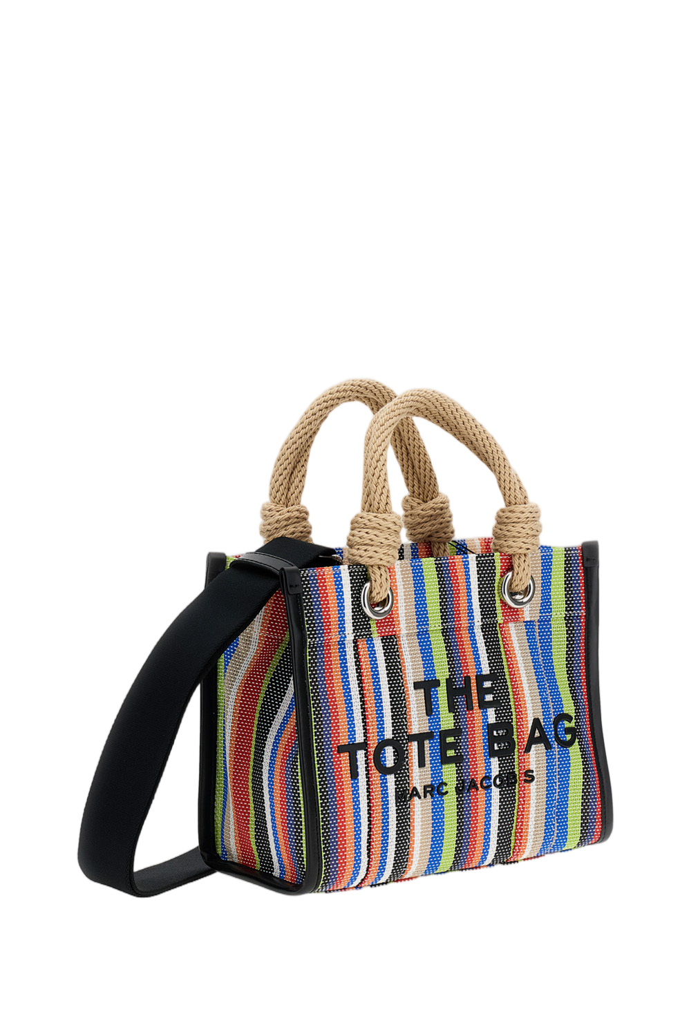 Rainbow Stripe Small Tote Bag