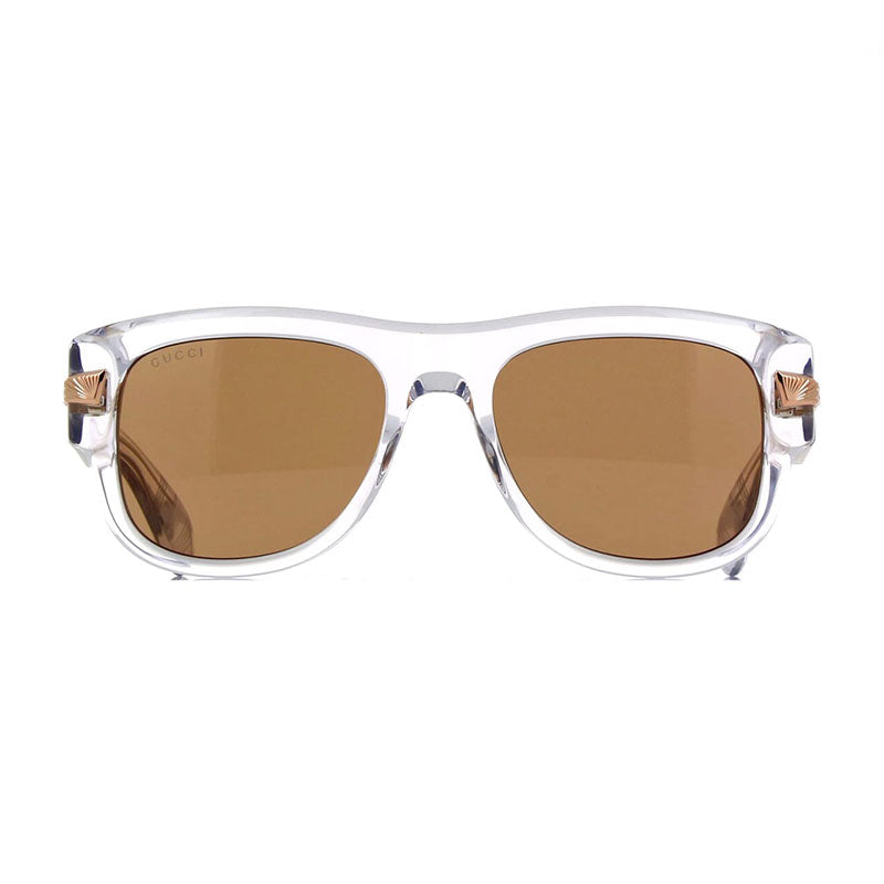 Gucci Sunglasses Square Full Rim, Black Frame And Blue Lens Gg1517S002