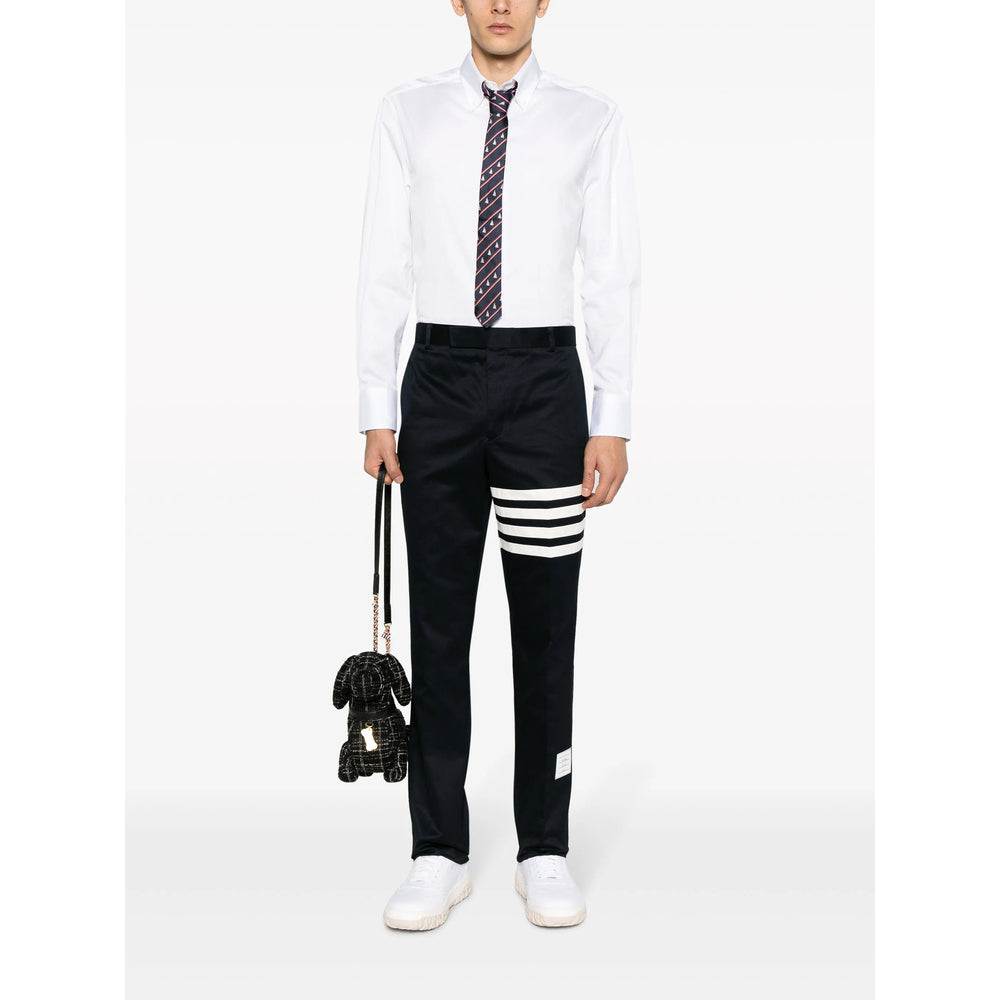 Thom Browne Blue Trousers - Chinos Men