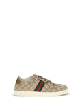 Gucci Men Stretch Gg Fabric Sneakers