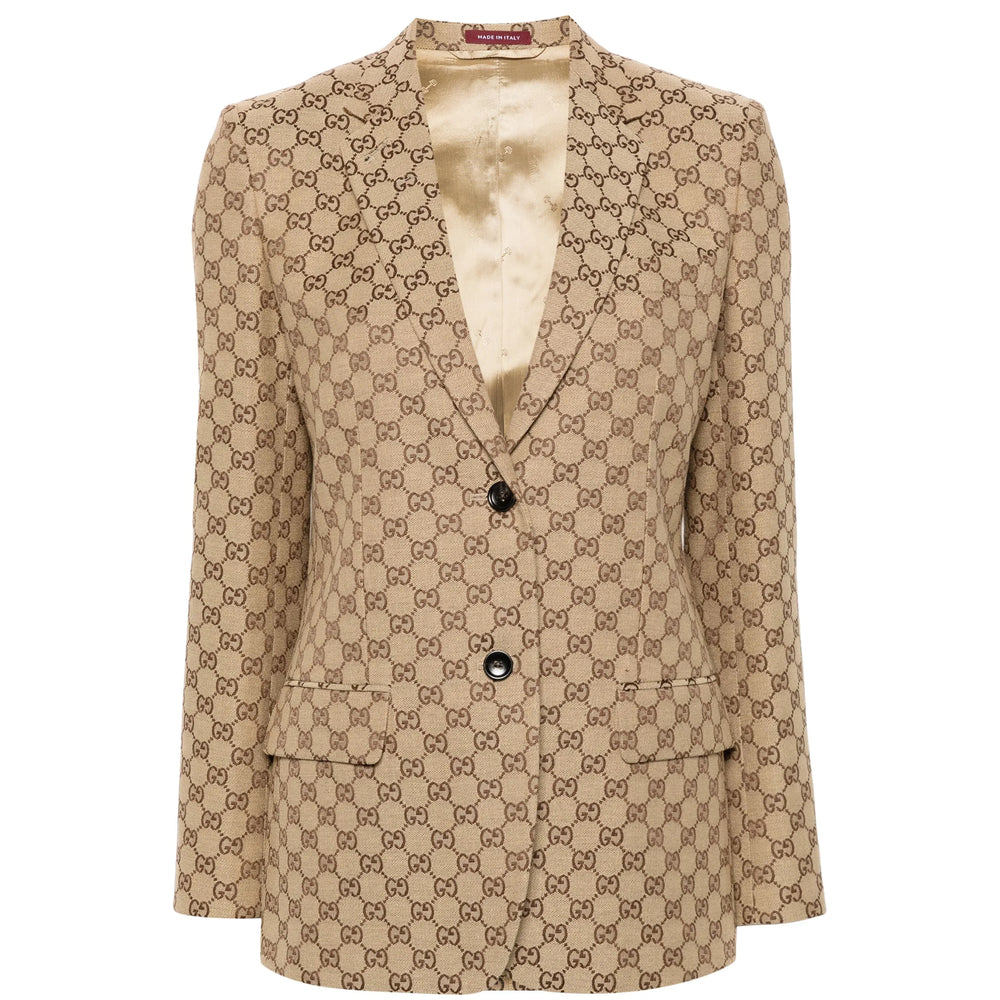 Gucci Neutrals Jackets - Blazers Women
