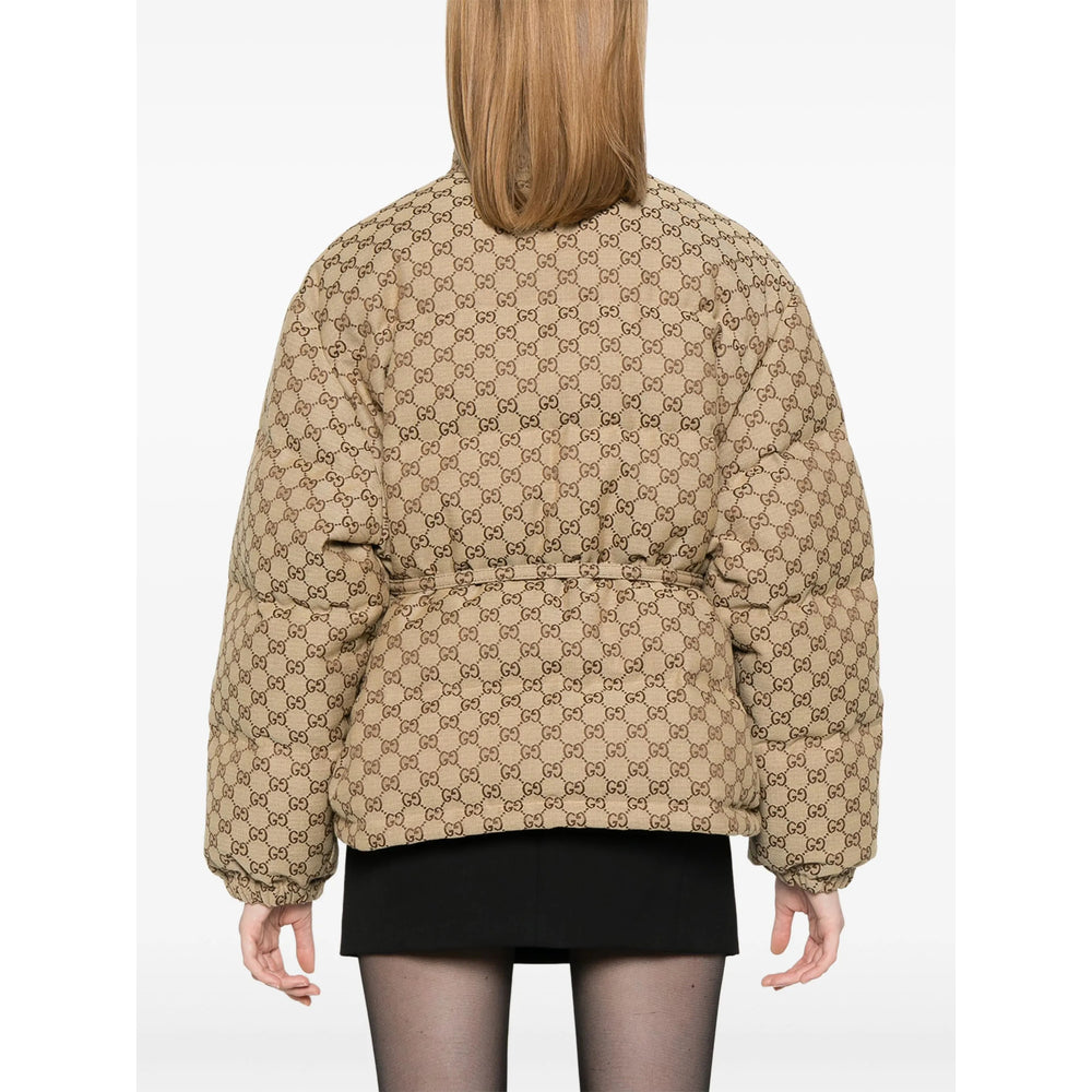 Gucci Neutrals Jackets - Puffer Jackets Women
