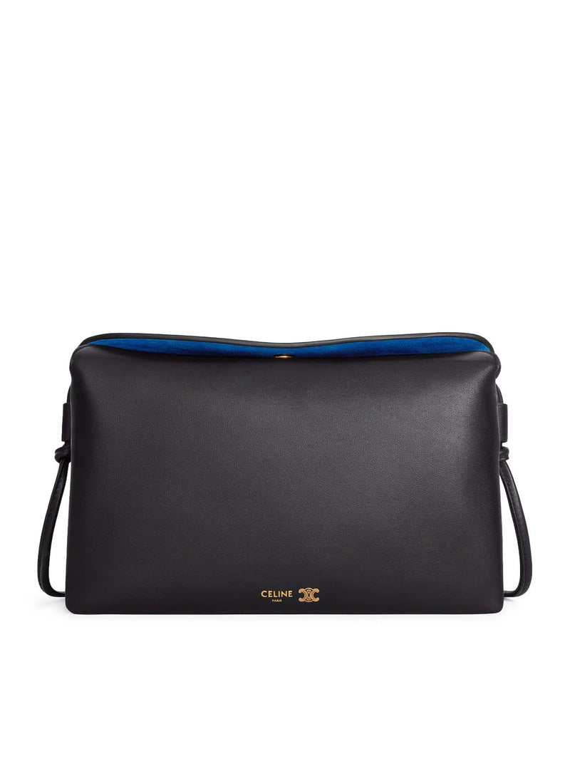 Celine Women Trio With Flap In Smooth Calfskin