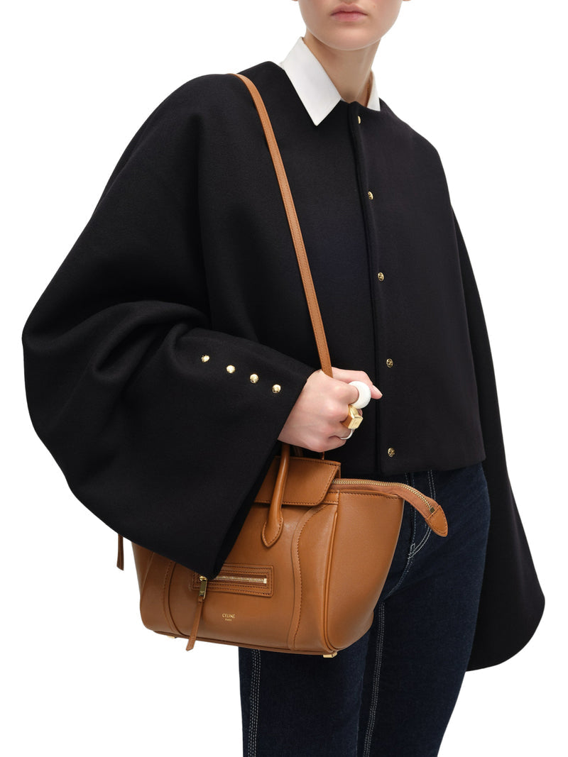 Celine Women Small Lambskin Luggage Bag