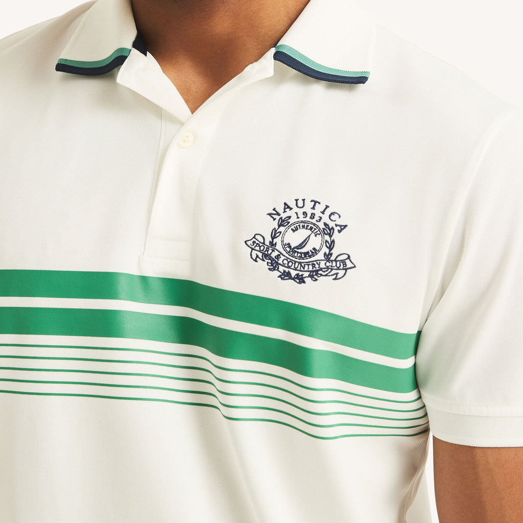 Nautica Mens Navtech Classic Fit Performance Polo