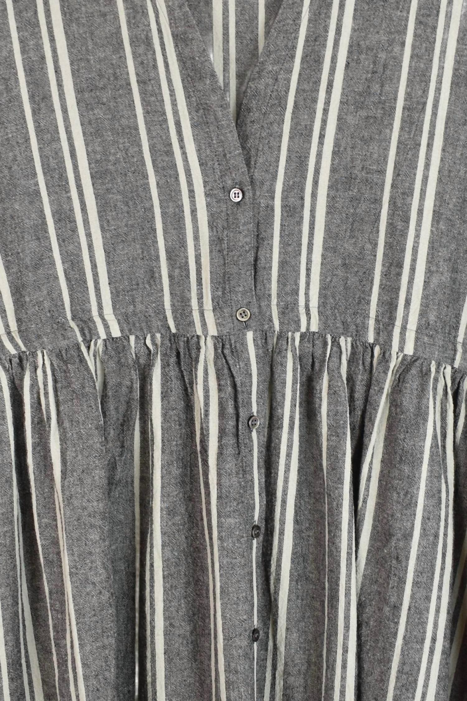 Women's Random Stripe Dress In Gray