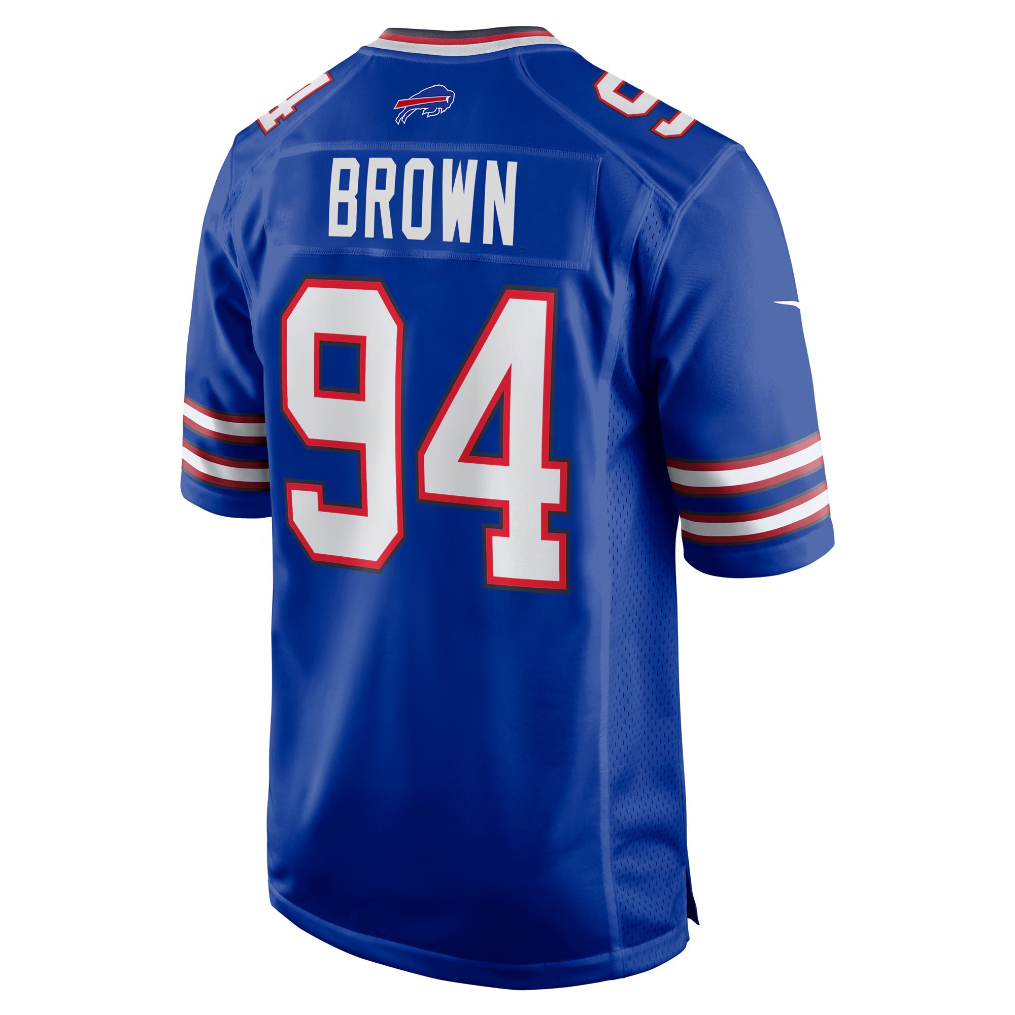 Buffalo Bills Andrew Brown Royal Game Jersey