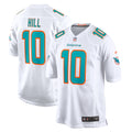 Miami Dolphins Tyreek Hill White Game Jersey